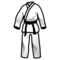 Martial Arts Uniform emoji on Emojidex